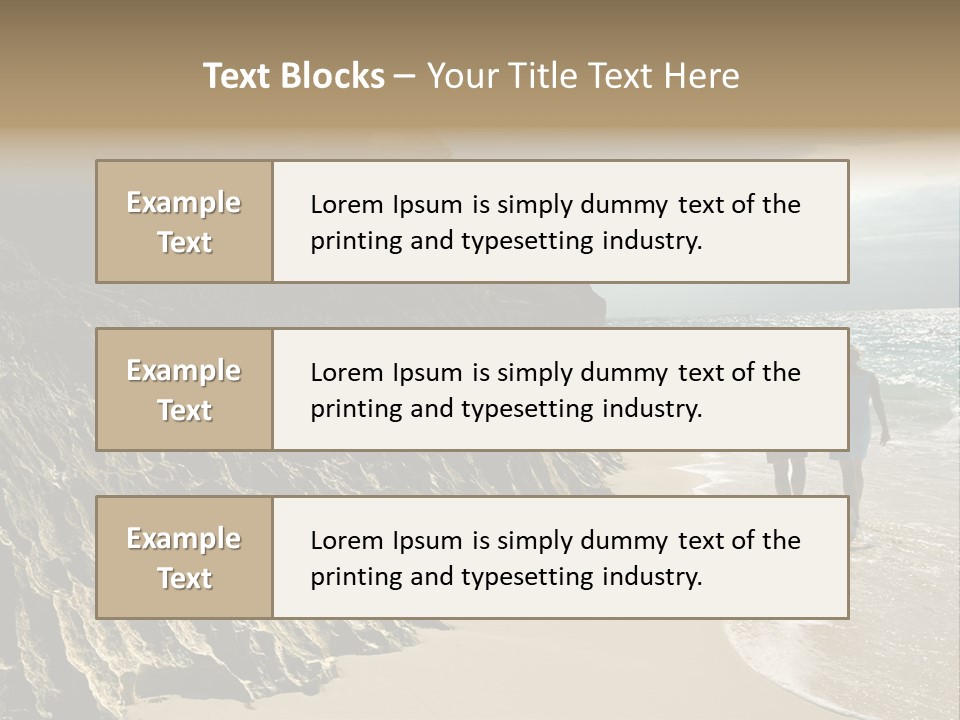 Old Lifestyle Ocean PowerPoint Template