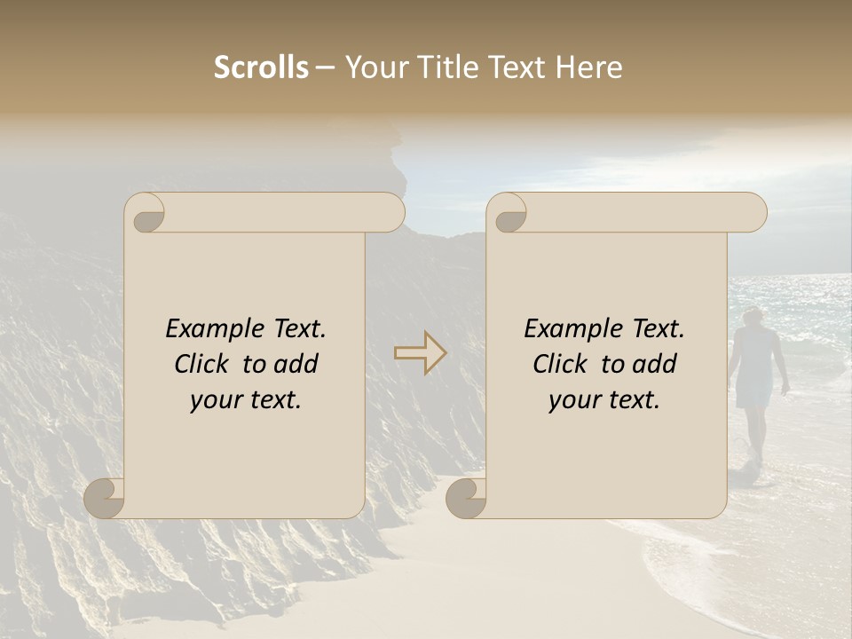 Old Lifestyle Ocean PowerPoint Template