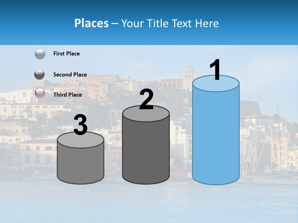 Calm Pensioner Sand PowerPoint Template