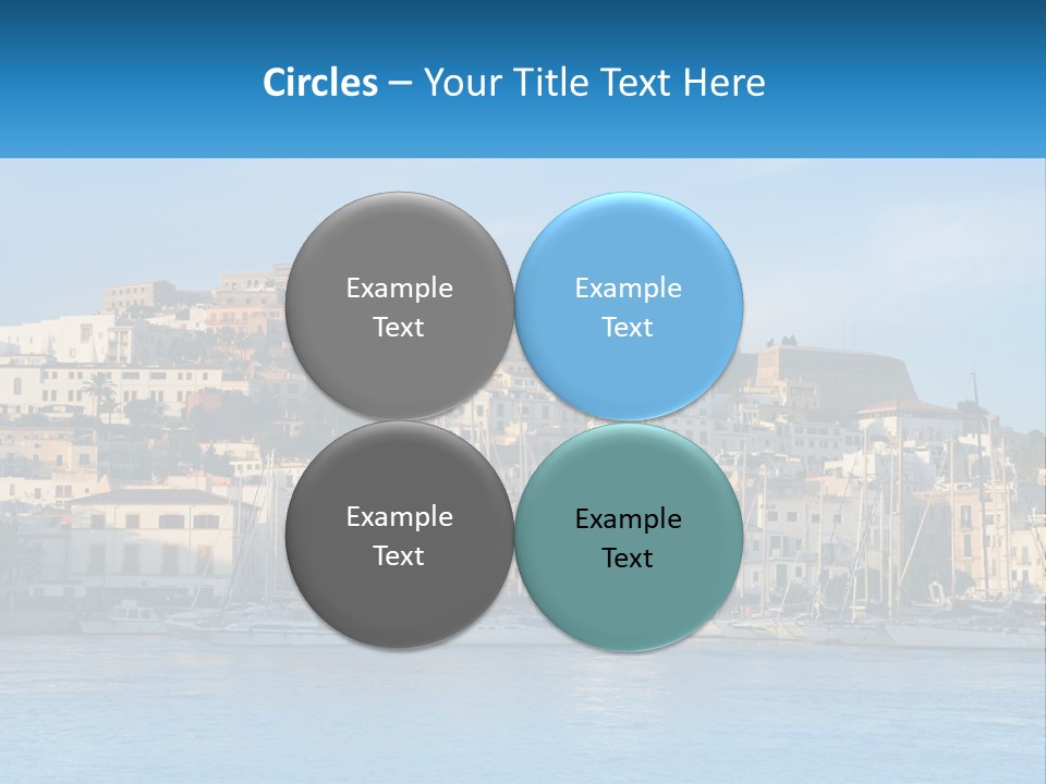 Calm Pensioner Sand PowerPoint Template