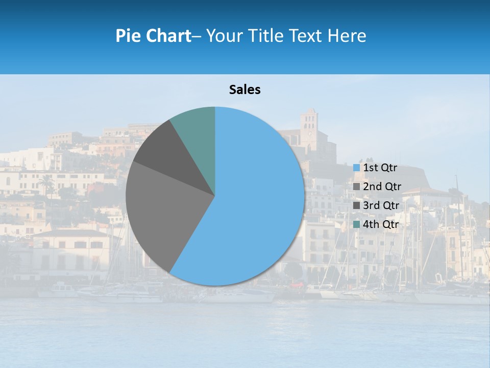 Calm Pensioner Sand PowerPoint Template