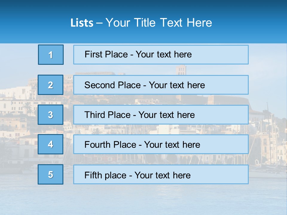 Calm Pensioner Sand PowerPoint Template