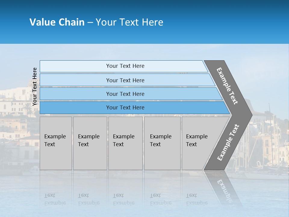 Calm Pensioner Sand PowerPoint Template