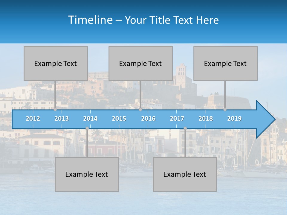 Calm Pensioner Sand PowerPoint Template