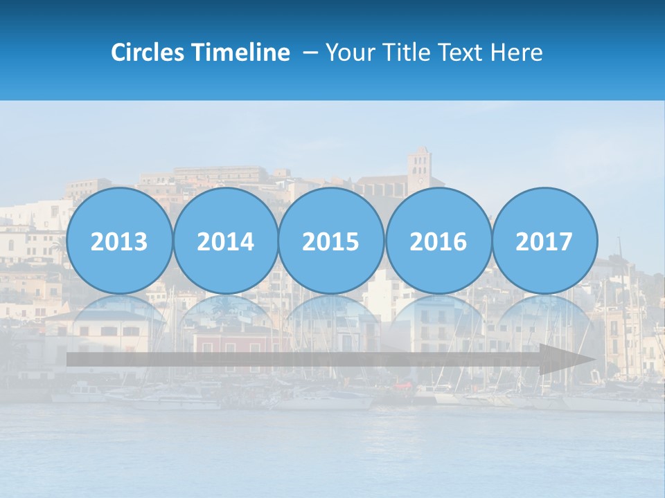 Calm Pensioner Sand PowerPoint Template