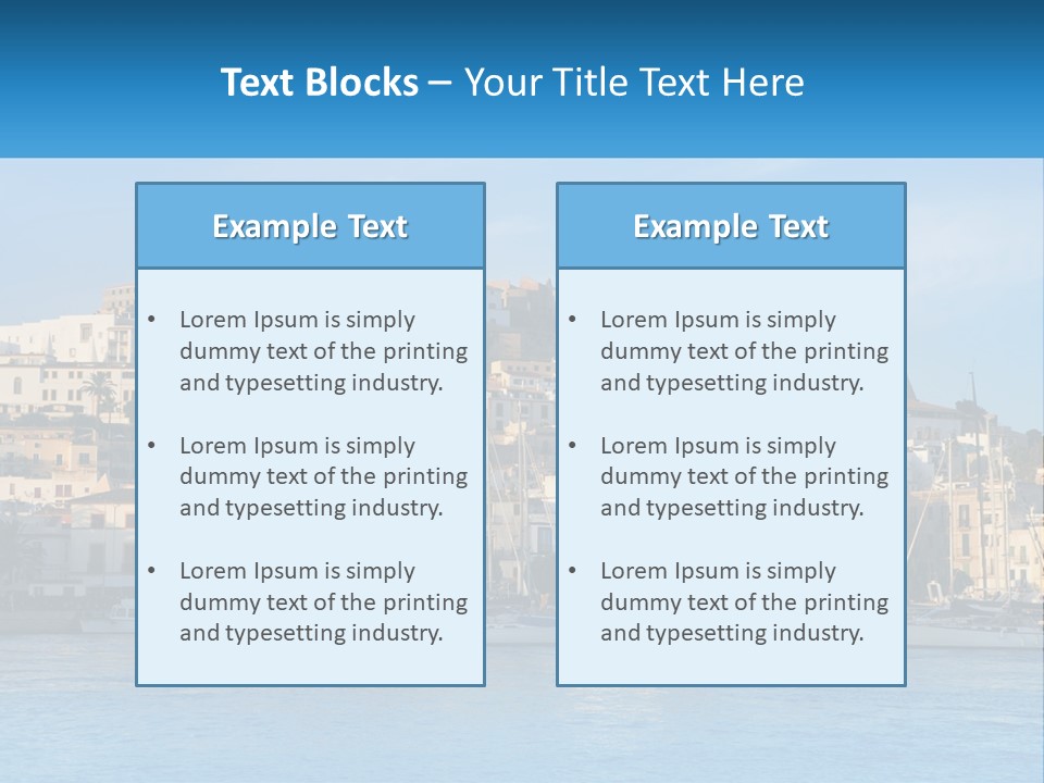 Calm Pensioner Sand PowerPoint Template