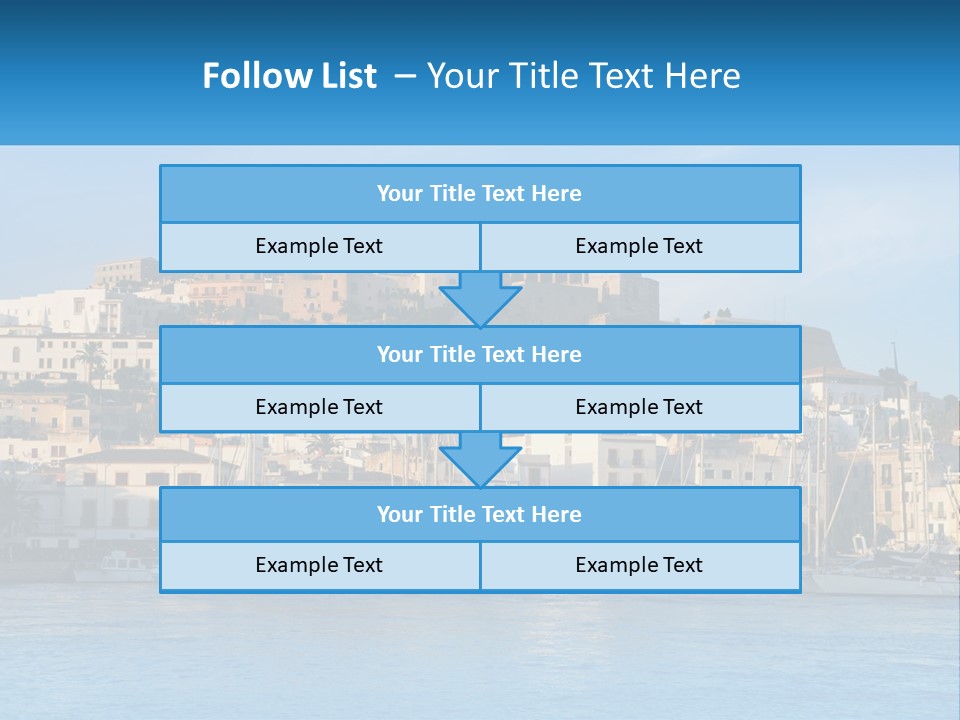 Calm Pensioner Sand PowerPoint Template