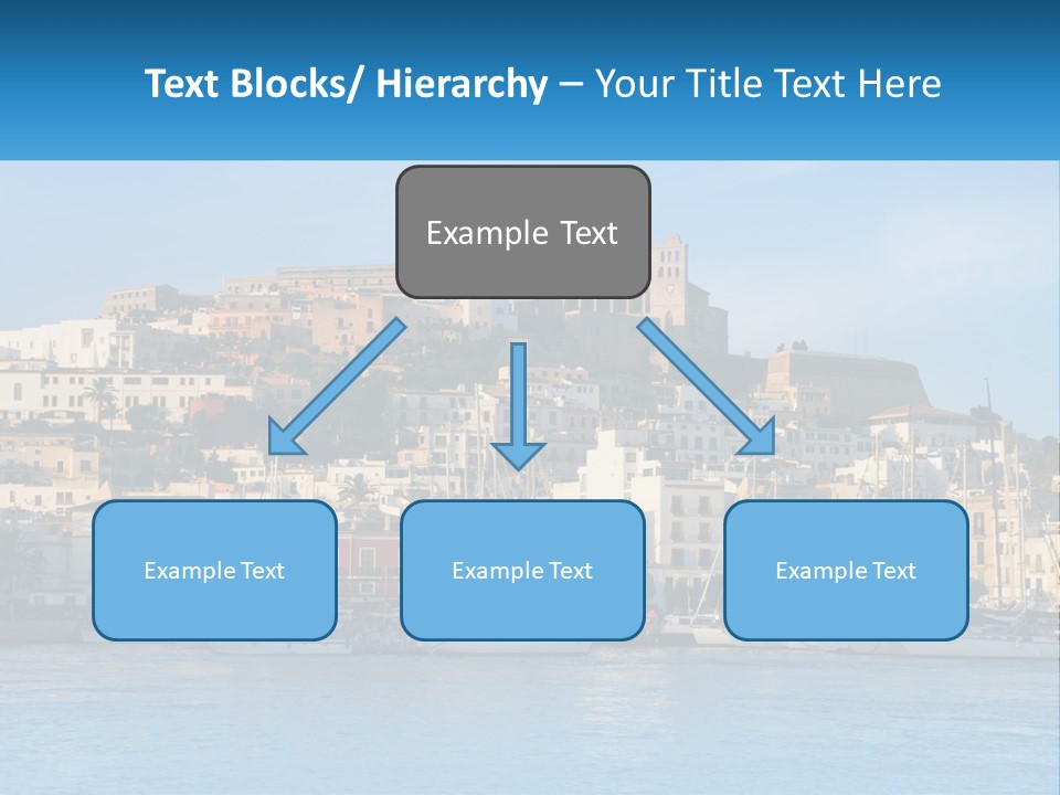 Calm Pensioner Sand PowerPoint Template