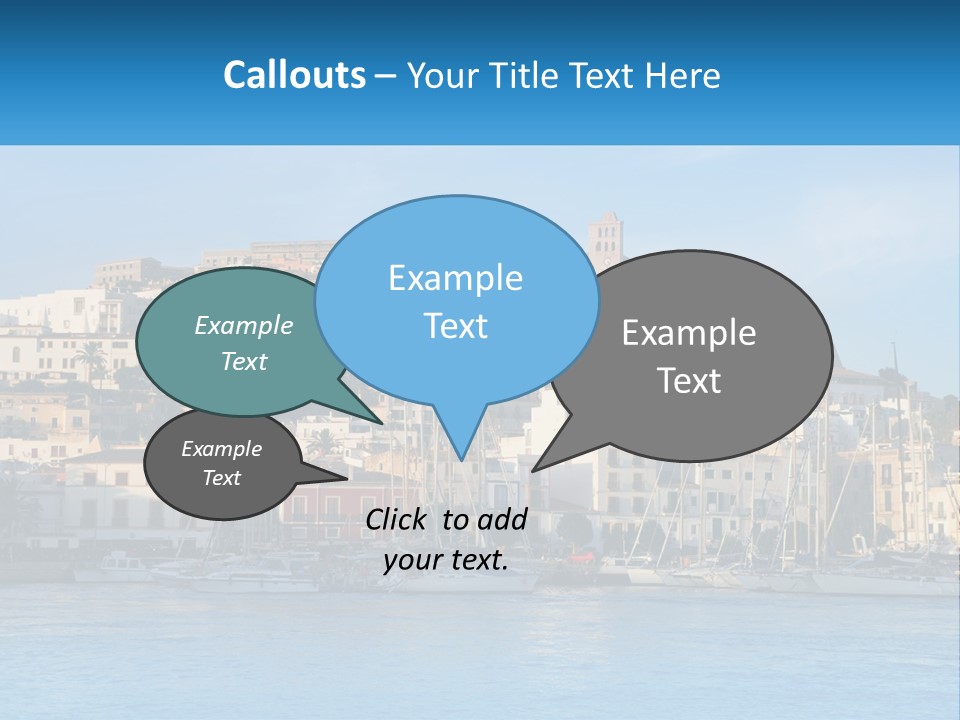Calm Pensioner Sand PowerPoint Template
