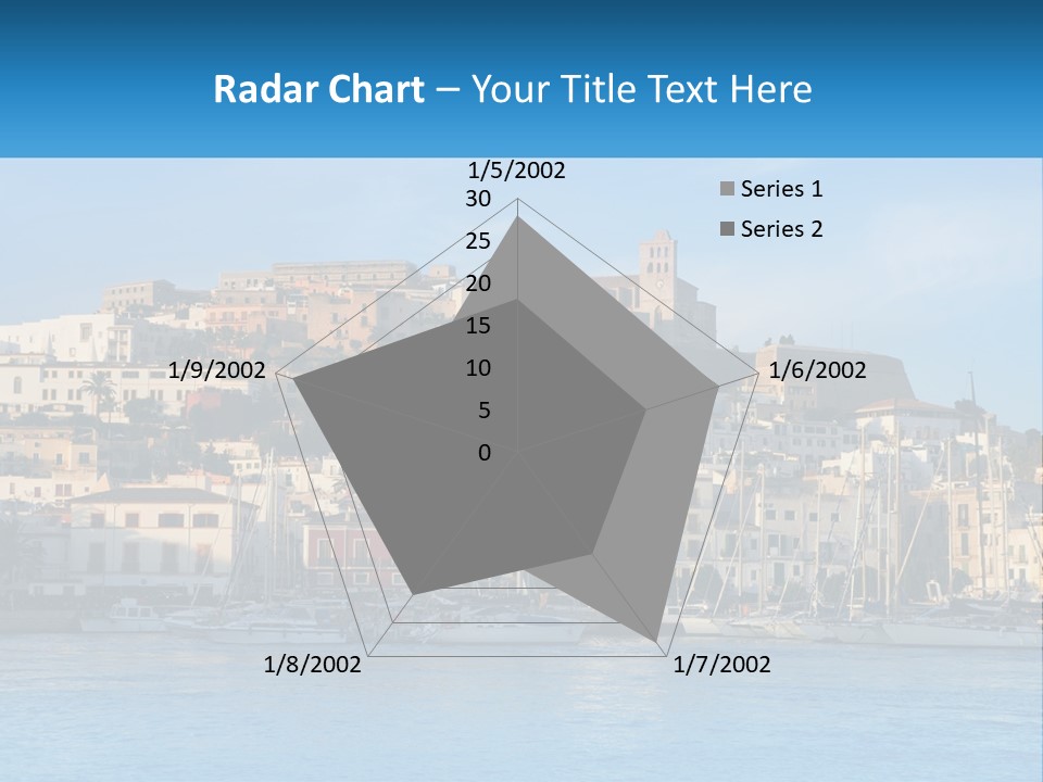 Calm Pensioner Sand PowerPoint Template