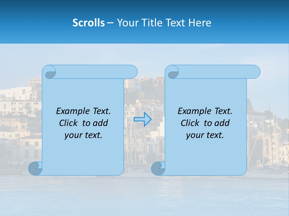 Calm Pensioner Sand PowerPoint Template