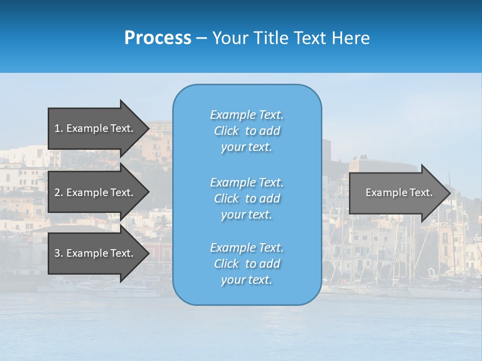 Calm Pensioner Sand PowerPoint Template