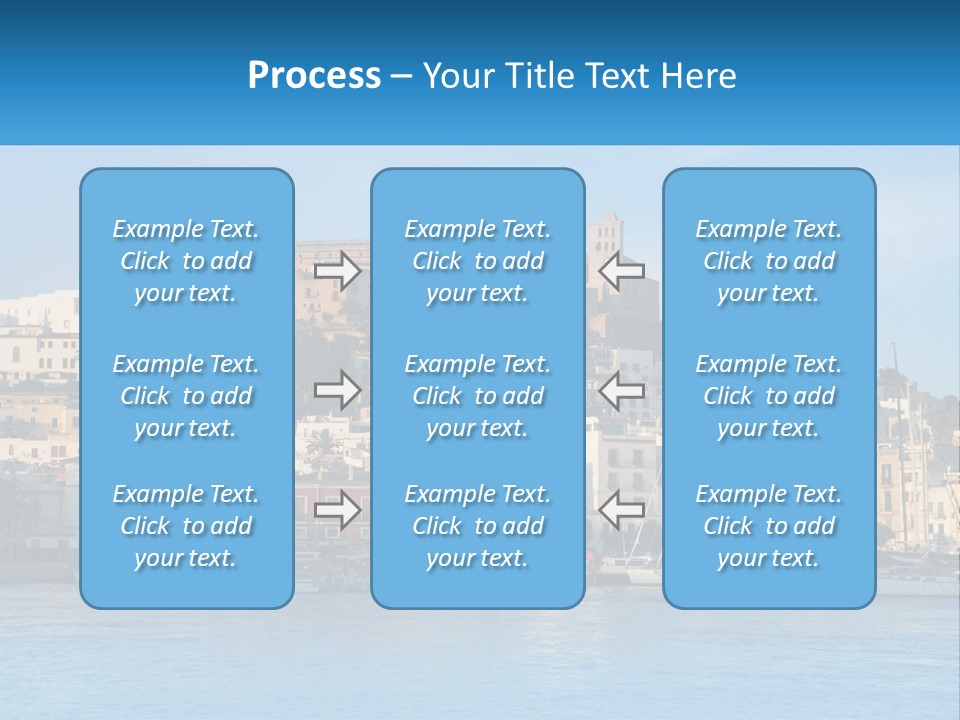 Calm Pensioner Sand PowerPoint Template