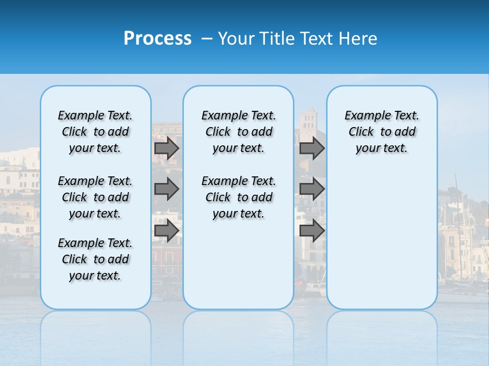 Calm Pensioner Sand PowerPoint Template