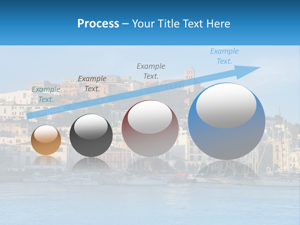 Calm Pensioner Sand PowerPoint Template