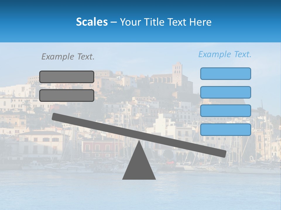 Calm Pensioner Sand PowerPoint Template