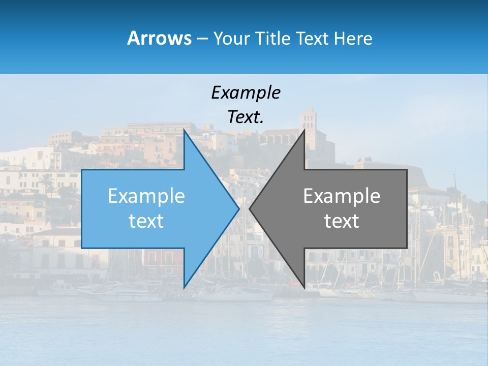 Calm Pensioner Sand PowerPoint Template