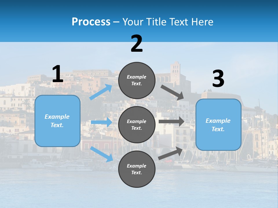 Calm Pensioner Sand PowerPoint Template