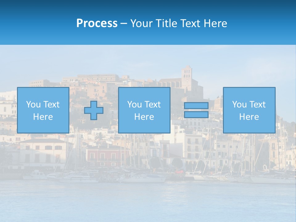 Calm Pensioner Sand PowerPoint Template