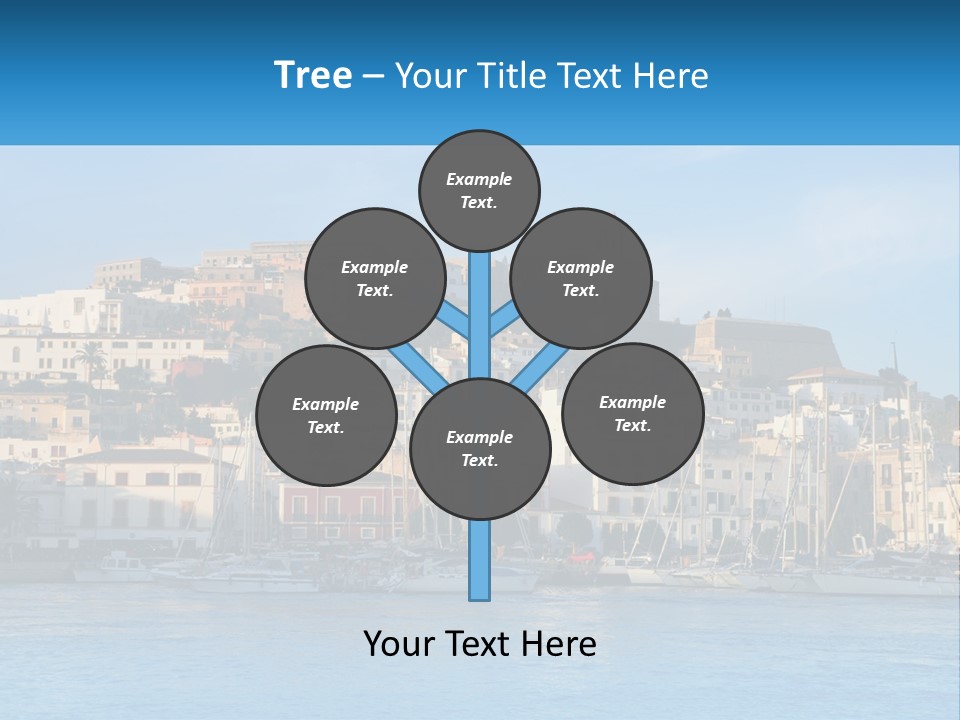 Calm Pensioner Sand PowerPoint Template