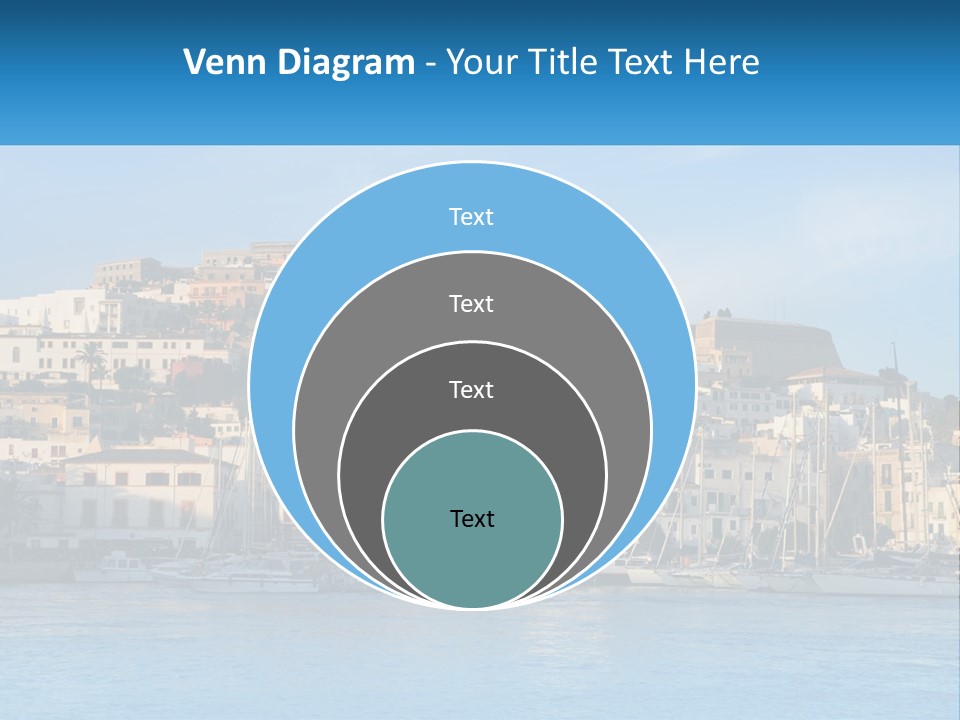 Calm Pensioner Sand PowerPoint Template