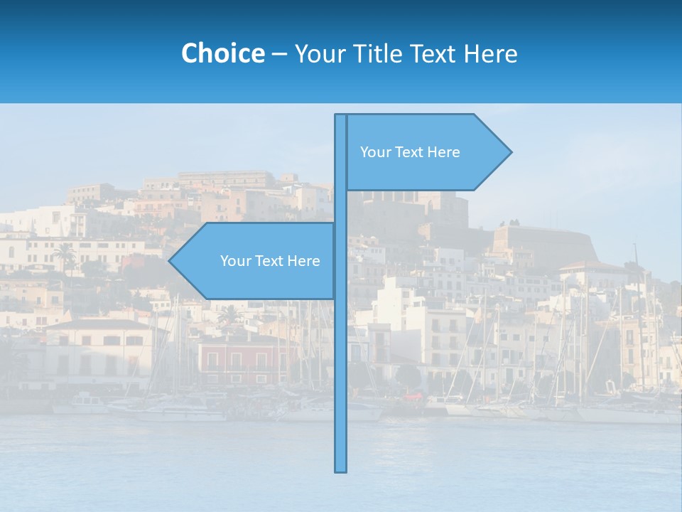 Calm Pensioner Sand PowerPoint Template