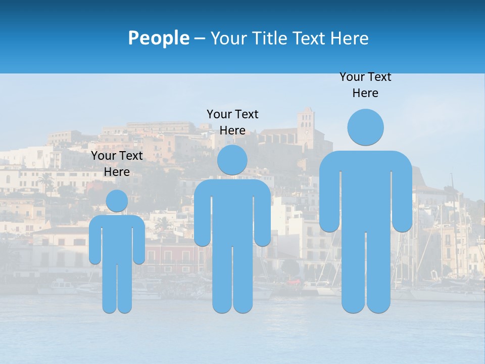 Calm Pensioner Sand PowerPoint Template