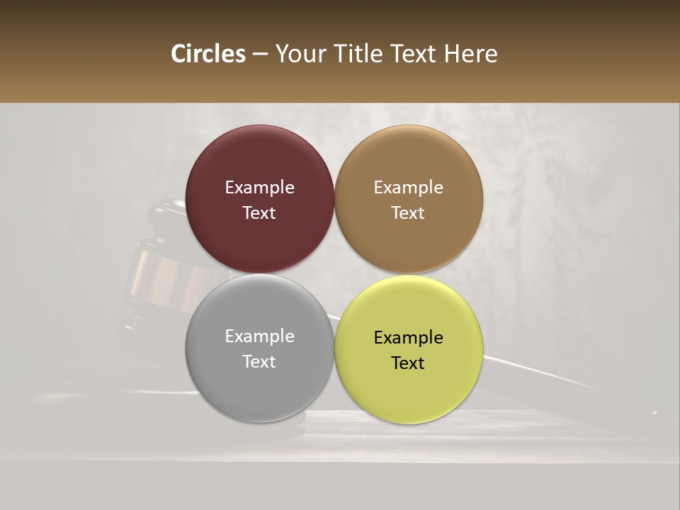 Calm Family Senior PowerPoint Template