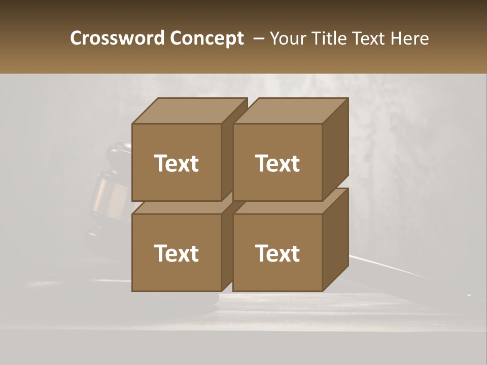 Calm Family Senior PowerPoint Template