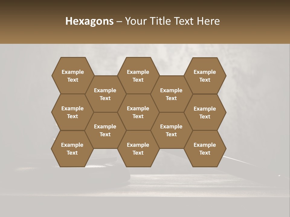 Calm Family Senior PowerPoint Template