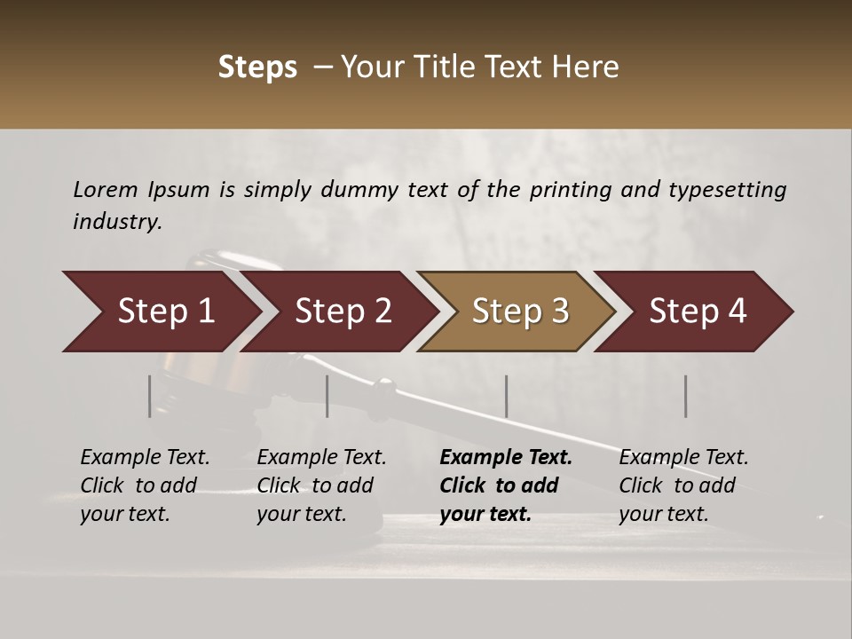 Calm Family Senior PowerPoint Template