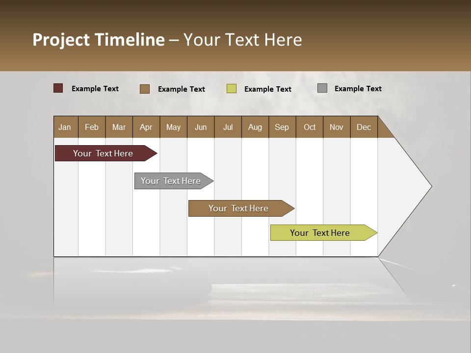 Calm Family Senior PowerPoint Template