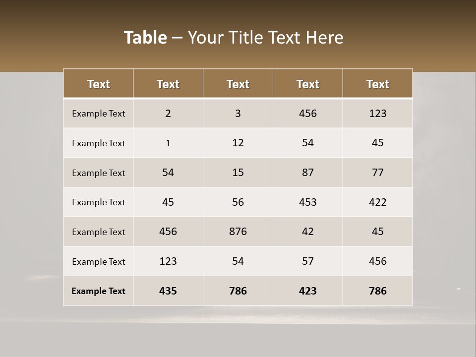 Calm Family Senior PowerPoint Template