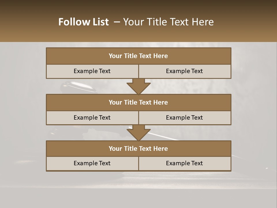 Calm Family Senior PowerPoint Template