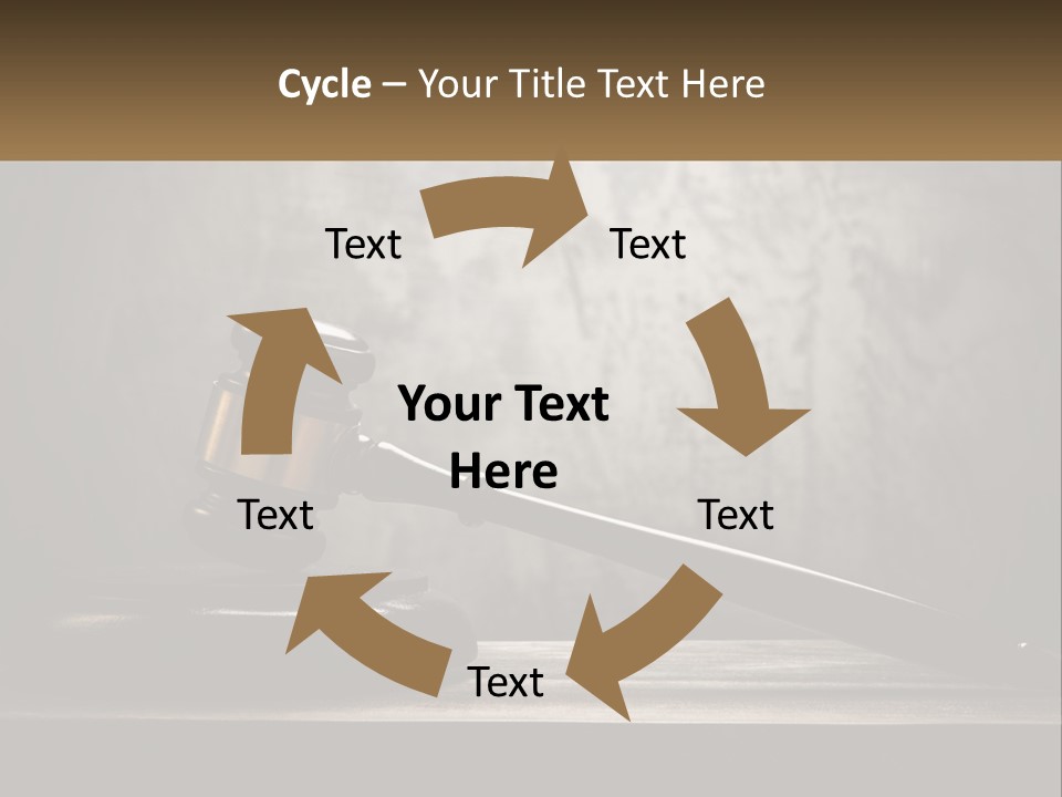 Calm Family Senior PowerPoint Template