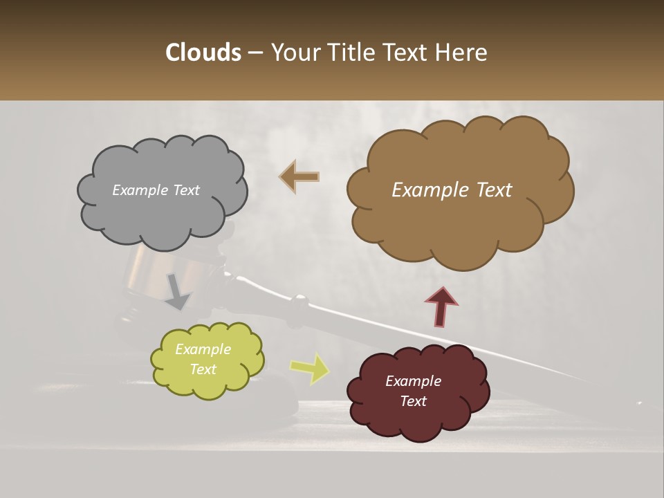 Calm Family Senior PowerPoint Template