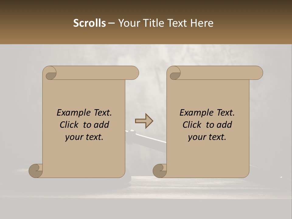 Calm Family Senior PowerPoint Template
