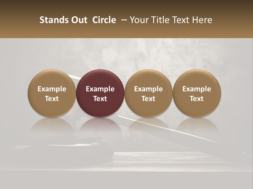 Calm Family Senior PowerPoint Template