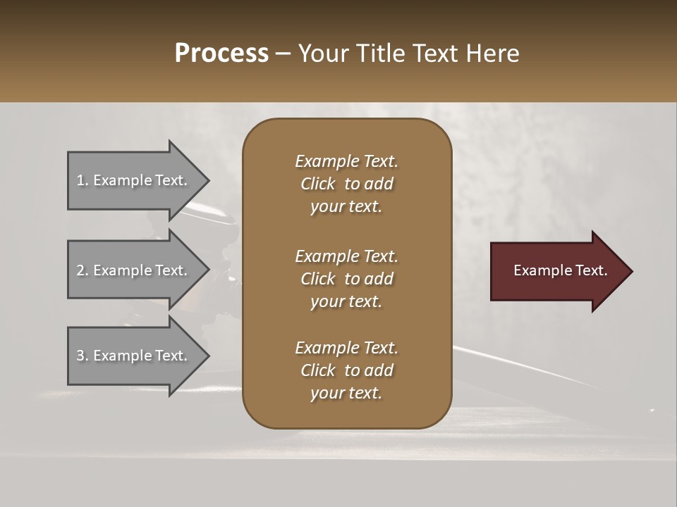 Calm Family Senior PowerPoint Template