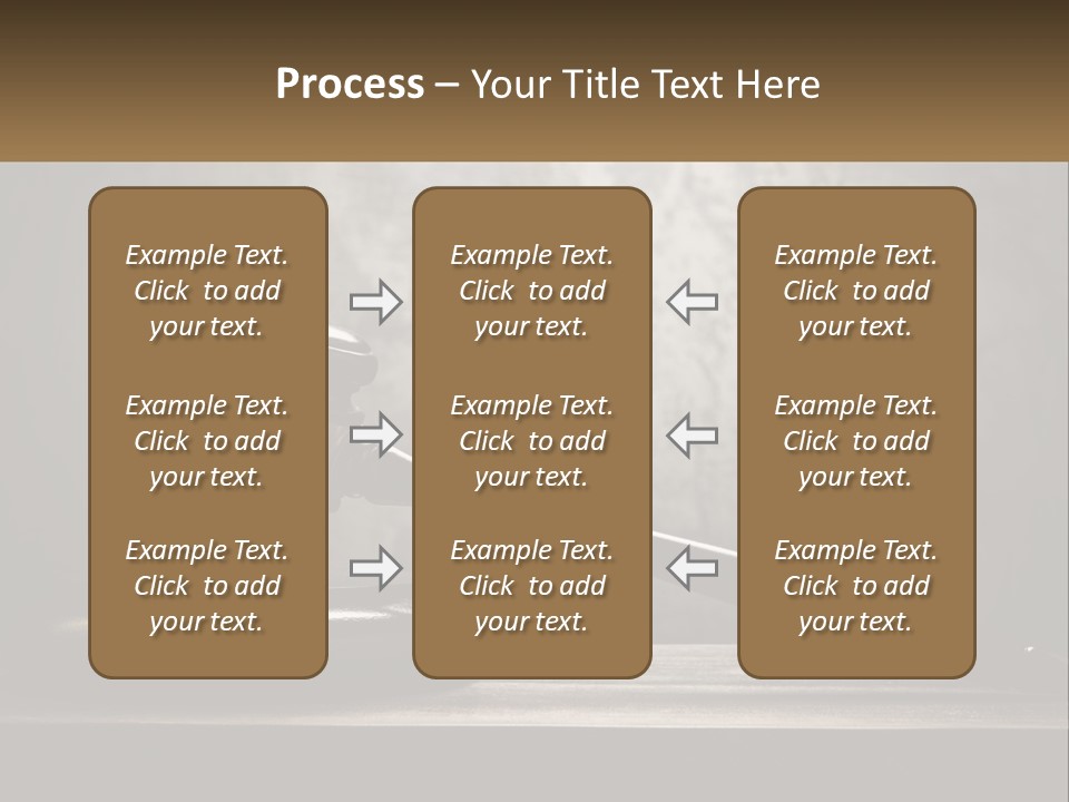 Calm Family Senior PowerPoint Template