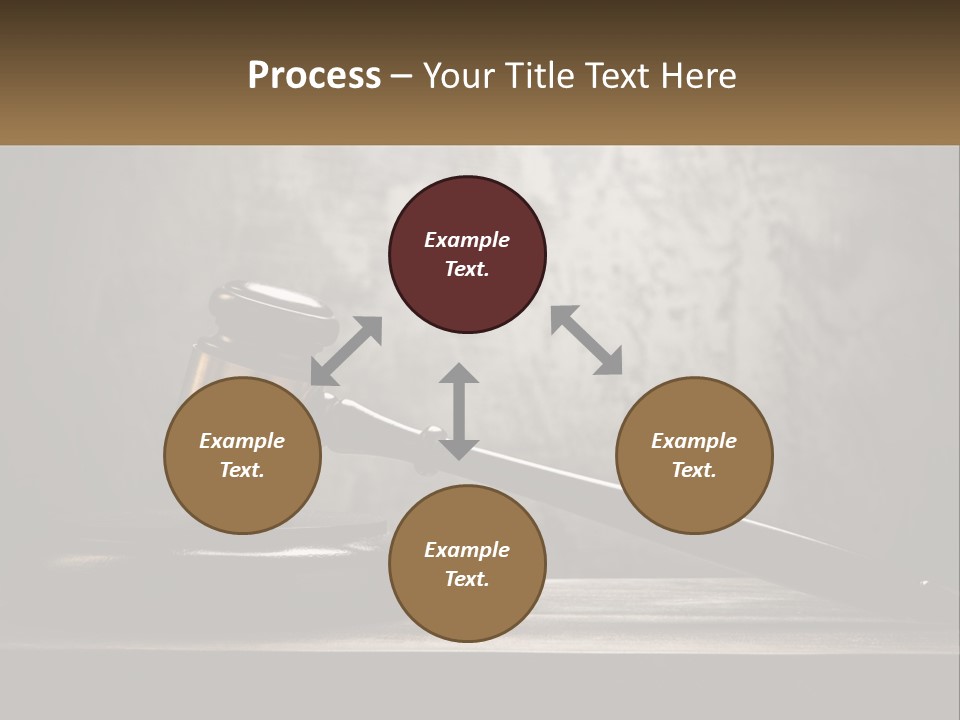 Calm Family Senior PowerPoint Template