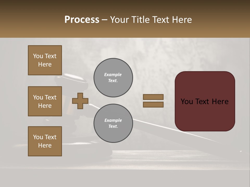 Calm Family Senior PowerPoint Template