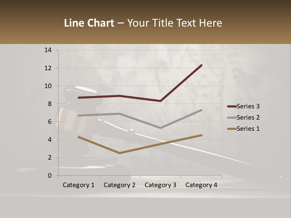 Calm Family Senior PowerPoint Template