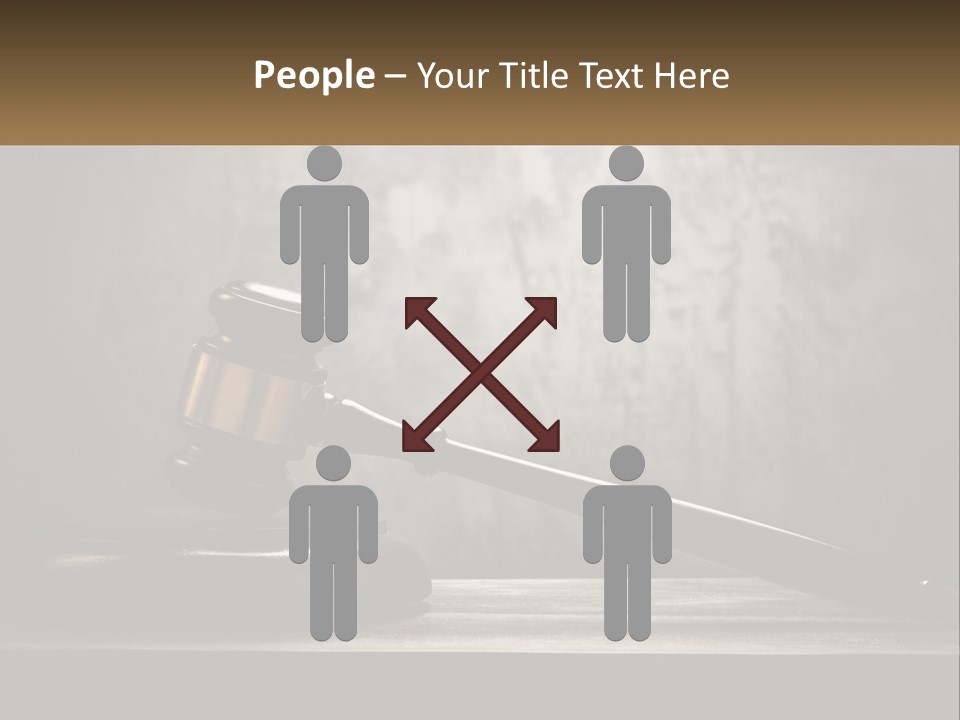 Calm Family Senior PowerPoint Template