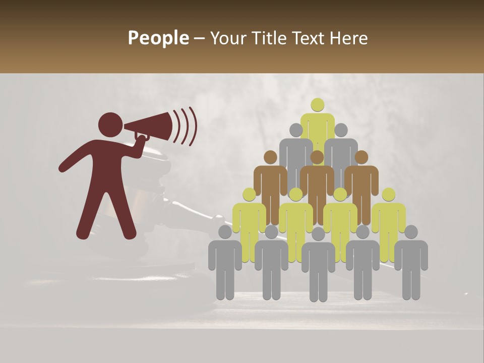 Calm Family Senior PowerPoint Template