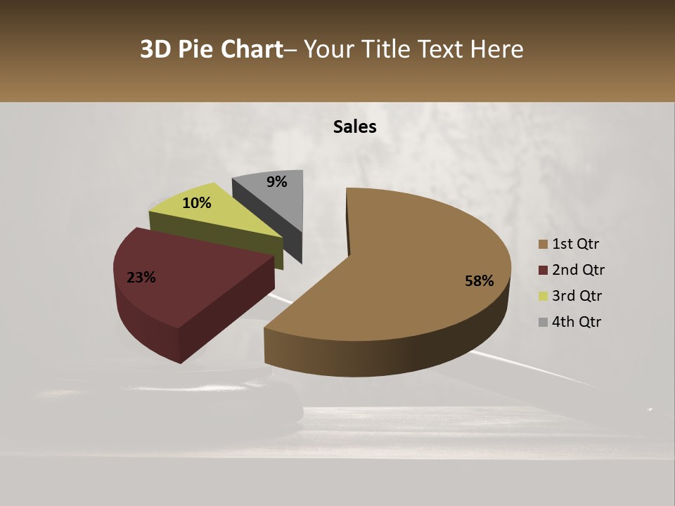 Calm Family Senior PowerPoint Template