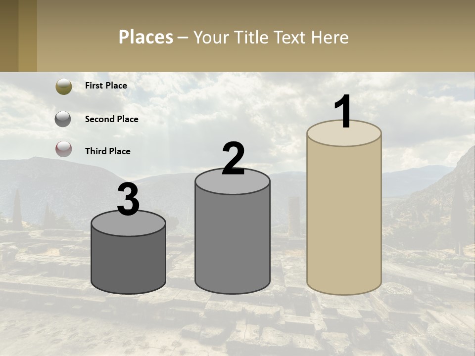 Daughter Woman Sunset PowerPoint Template