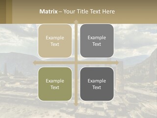 Daughter Woman Sunset PowerPoint Template