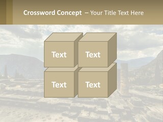 Daughter Woman Sunset PowerPoint Template