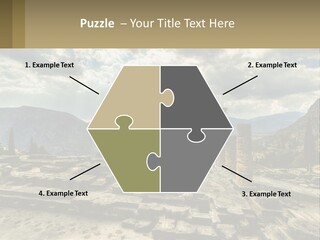 Daughter Woman Sunset PowerPoint Template